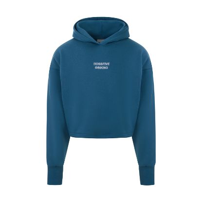 Picture of CROP PETROL HOODIE