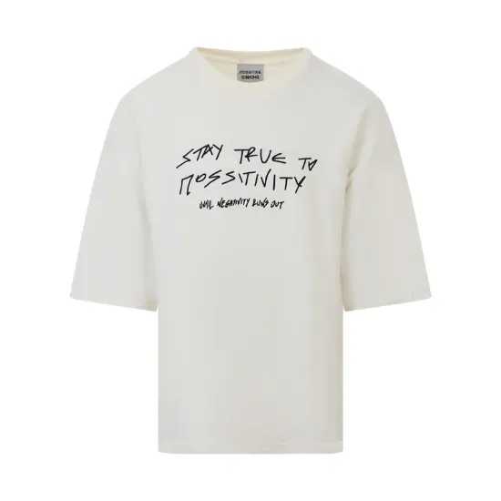 Picture of ¾ OFFWHITE BOXY  T-SHIRT