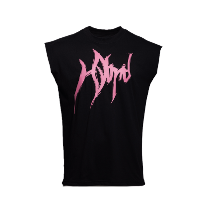 Picture of OVERSIZED BLACK SLEEVLESS