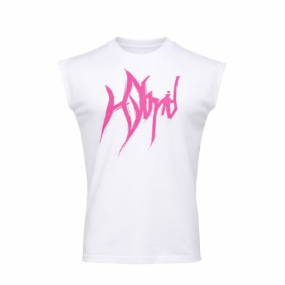 Picture of OVERSIZED WHITE SLEEVLESS