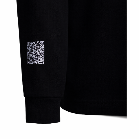 Picture of BLACK CREW NECK LONG SLEEVE