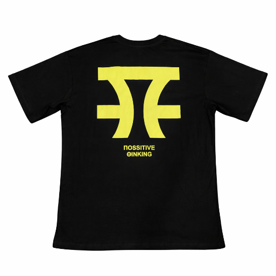 Picture of A SPACE TRAVEL TO ΠOSSITIVITY BLACK TSHIRT